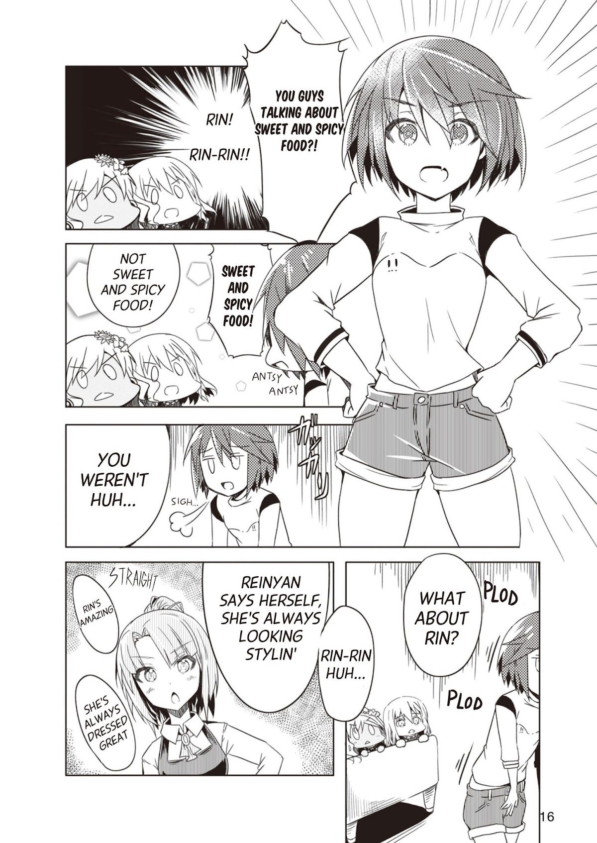 Alice Gear Magazine Manga Chapter 2.1 page 9 - Chapter 2.1: Bored Out of Their Minds Actresses (24) Pass Time