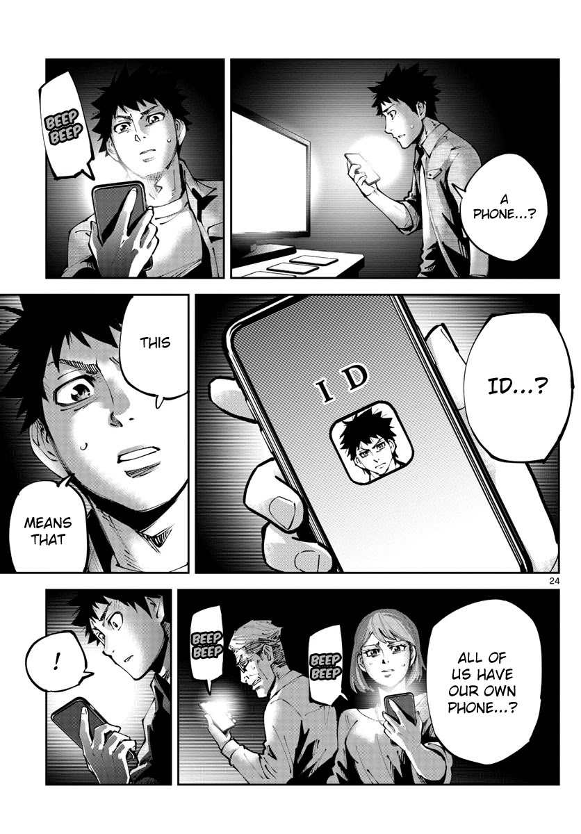 Alice in Borderland Retry Chapter 1 page 23 - Chapter 1: Nine of Hearts Part 1