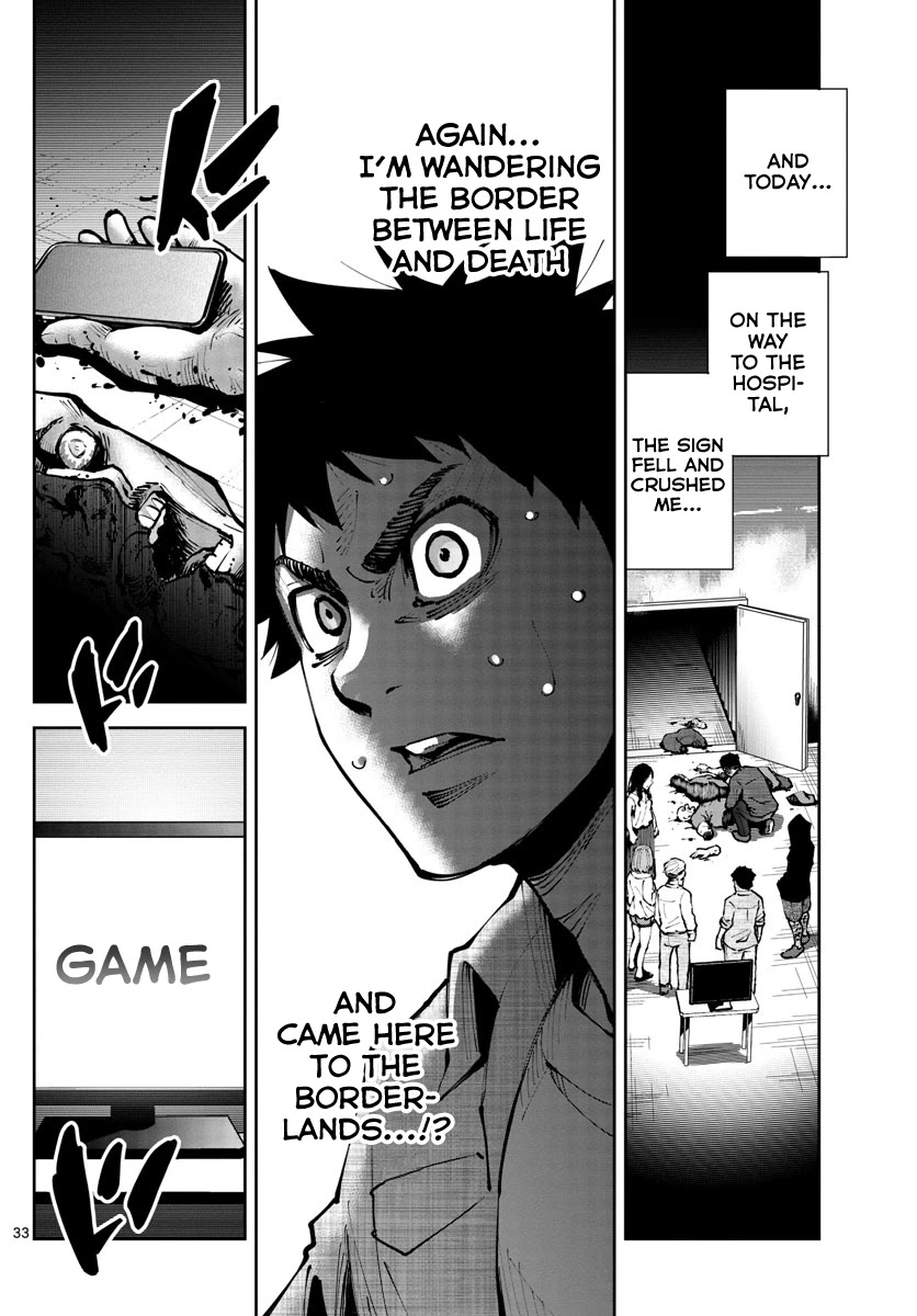 Alice in Borderland Retry Chapter 1 page 32 - Chapter 1: Nine of Hearts Part 1
