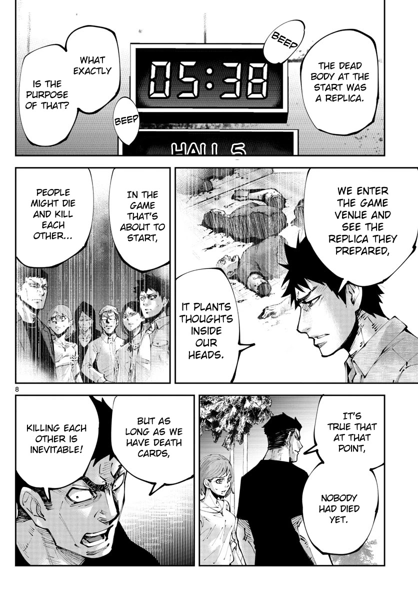 Alice in Borderland Retry Chapter 10 page 8 - Chapter 10: Nine of Hearts Part 10