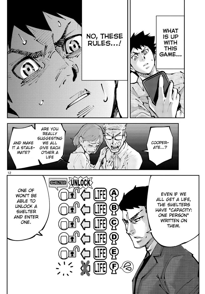 Alice in Borderland Retry Chapter 2 page 11 - Chapter 2: Nine of Hearts Part 2