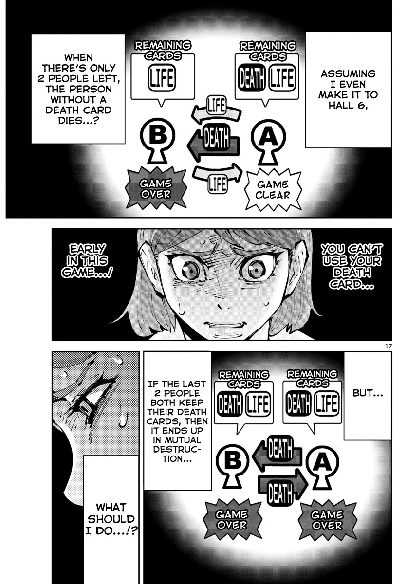 Alice in Borderland Retry Chapter 2 page 16 - Chapter 2: Nine of Hearts Part 2
