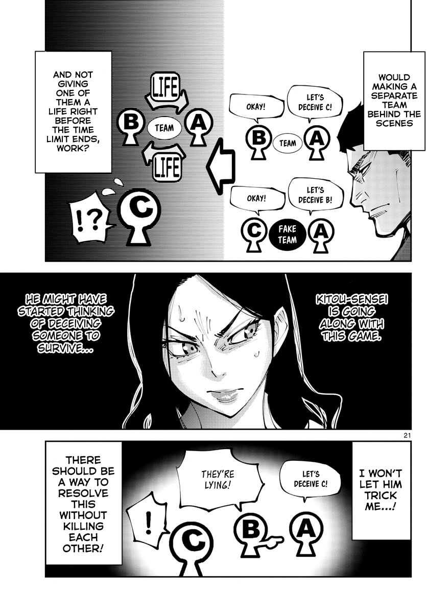 Alice in Borderland Retry Chapter 2 page 20 - Chapter 2: Nine of Hearts Part 2