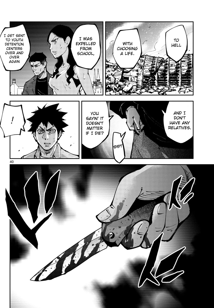 Alice in Borderland Retry Chapter 2 page 39 - Chapter 2: Nine of Hearts Part 2
