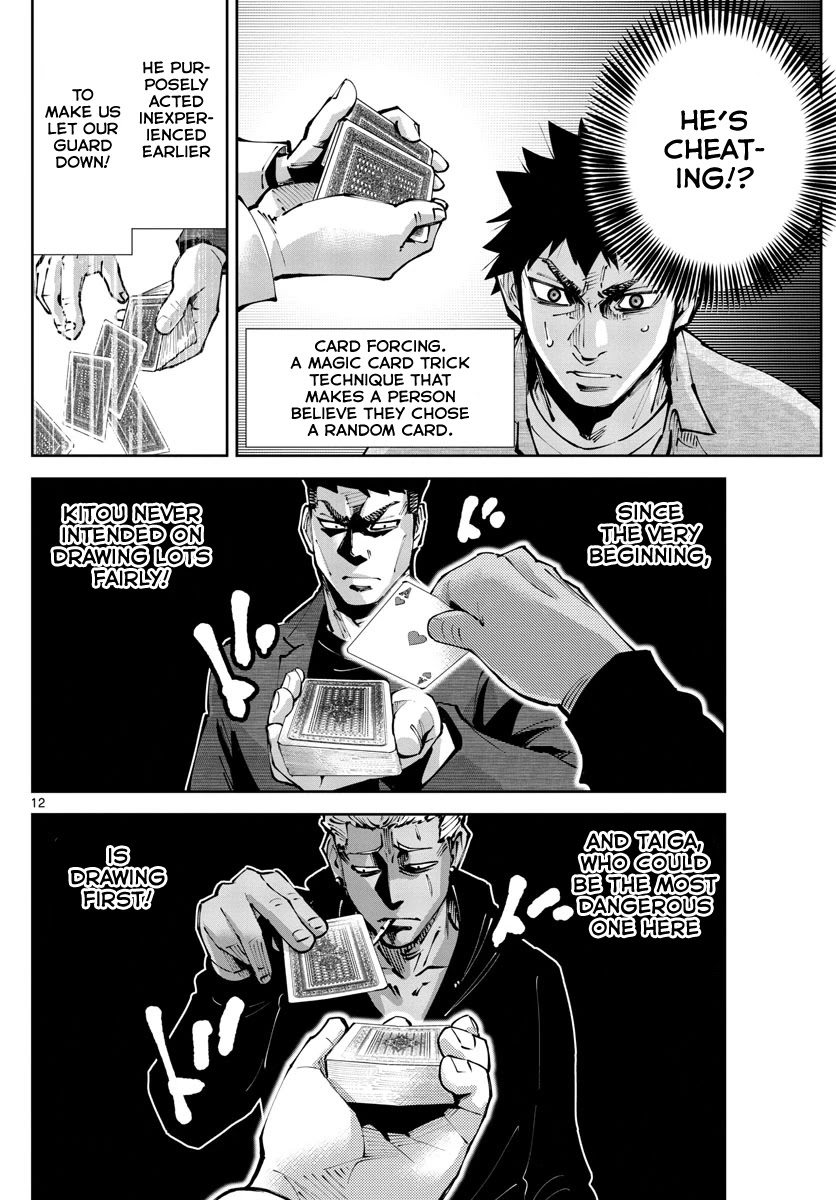 Alice in Borderland Retry Chapter 3 page 12 - Chapter 3: Nine of Hearts Part 3