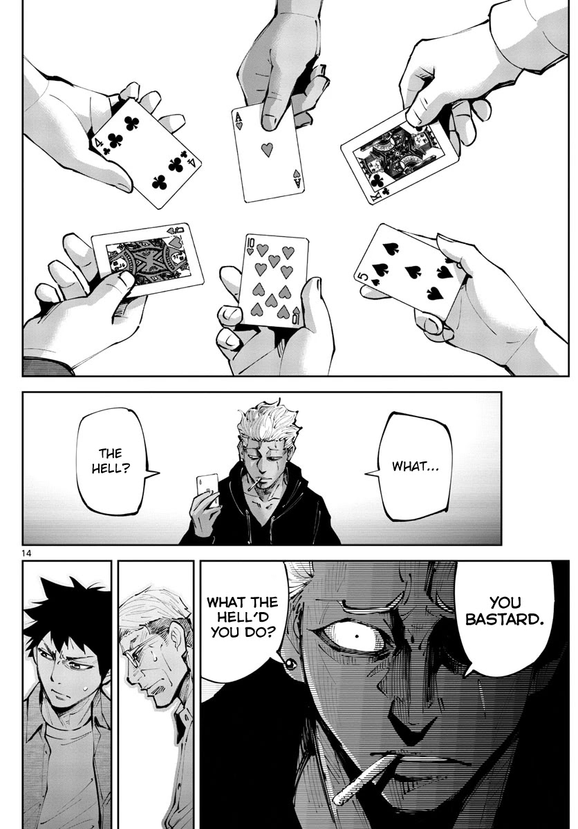 Alice in Borderland Retry Chapter 3 page 14 - Chapter 3: Nine of Hearts Part 3