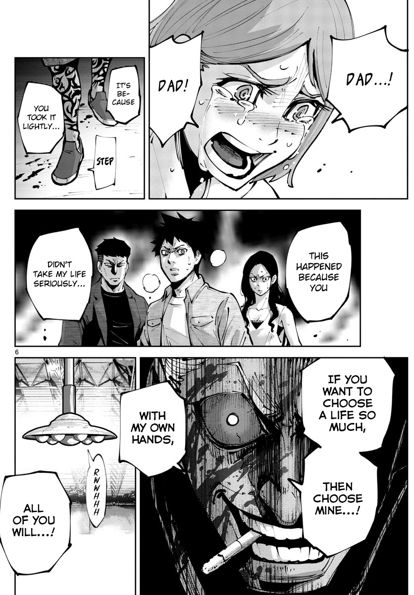 Alice in Borderland Retry Chapter 4 page 6 - Chapter 4: Nine of Hearts Part 4