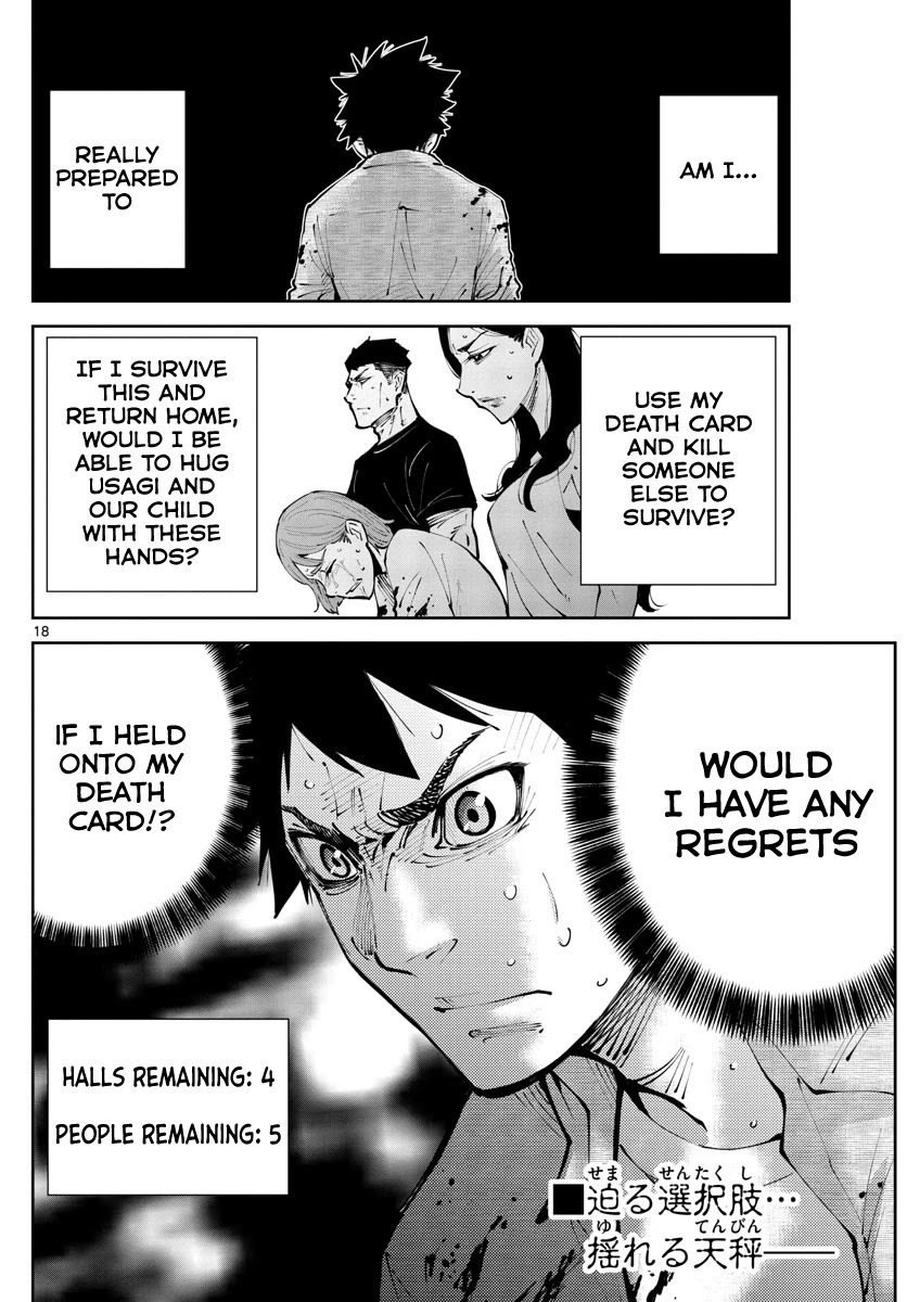 Alice in Borderland Retry Chapter 5 page 18 - Chapter 5: Nine of Hearts Part 5