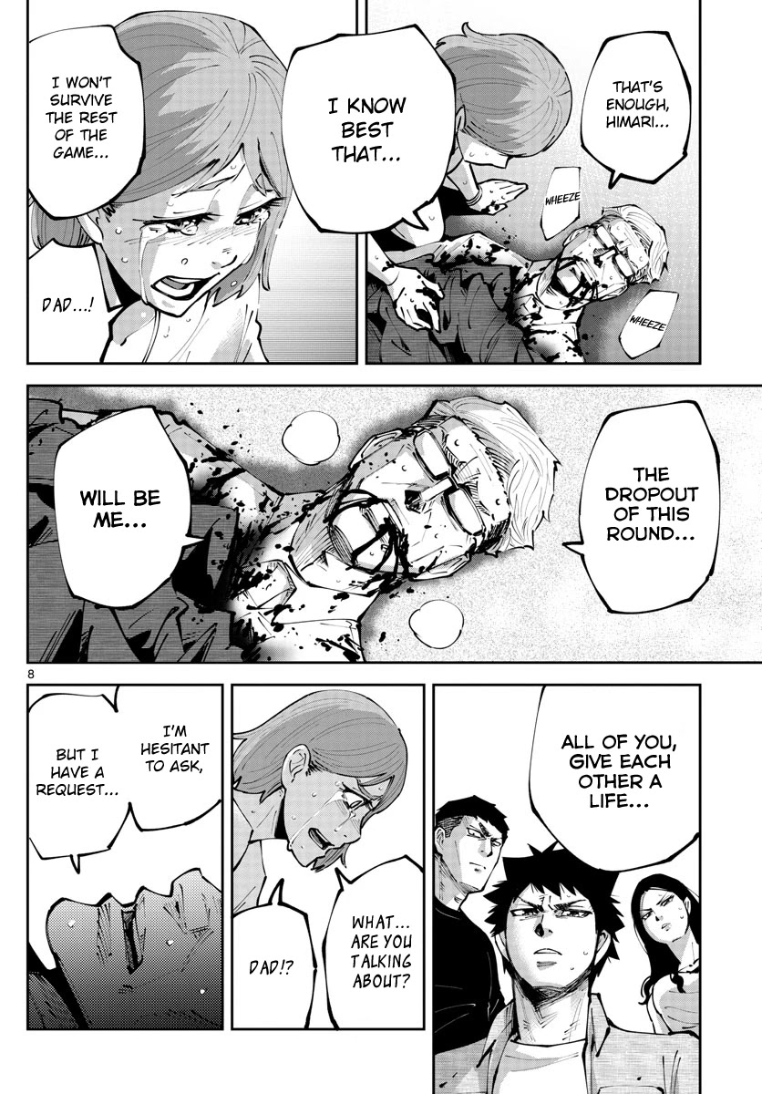 Alice in Borderland Retry Chapter 5 page 8 - Chapter 5: Nine of Hearts Part 5