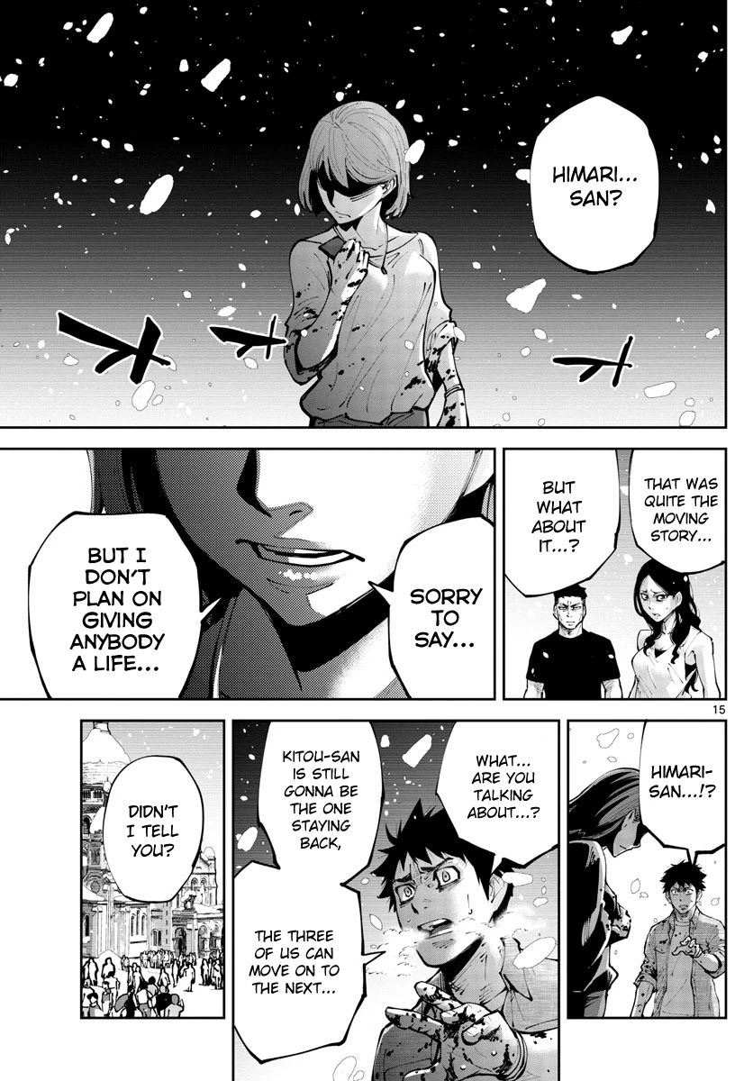 Alice in Borderland Retry Chapter 7 page 15 - Chapter 7: Nine of Hearts Part 7