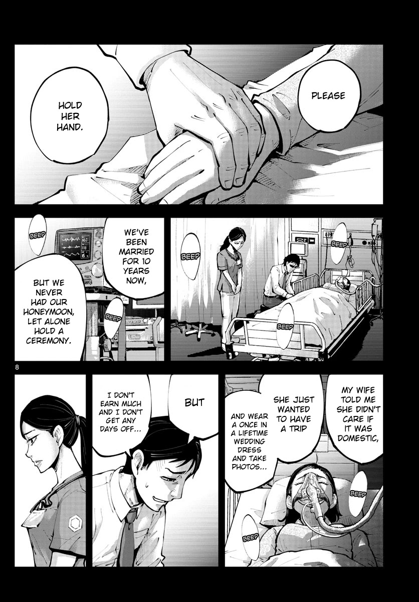 Alice in Borderland Retry Chapter 7 page 8 - Chapter 7: Nine of Hearts Part 7