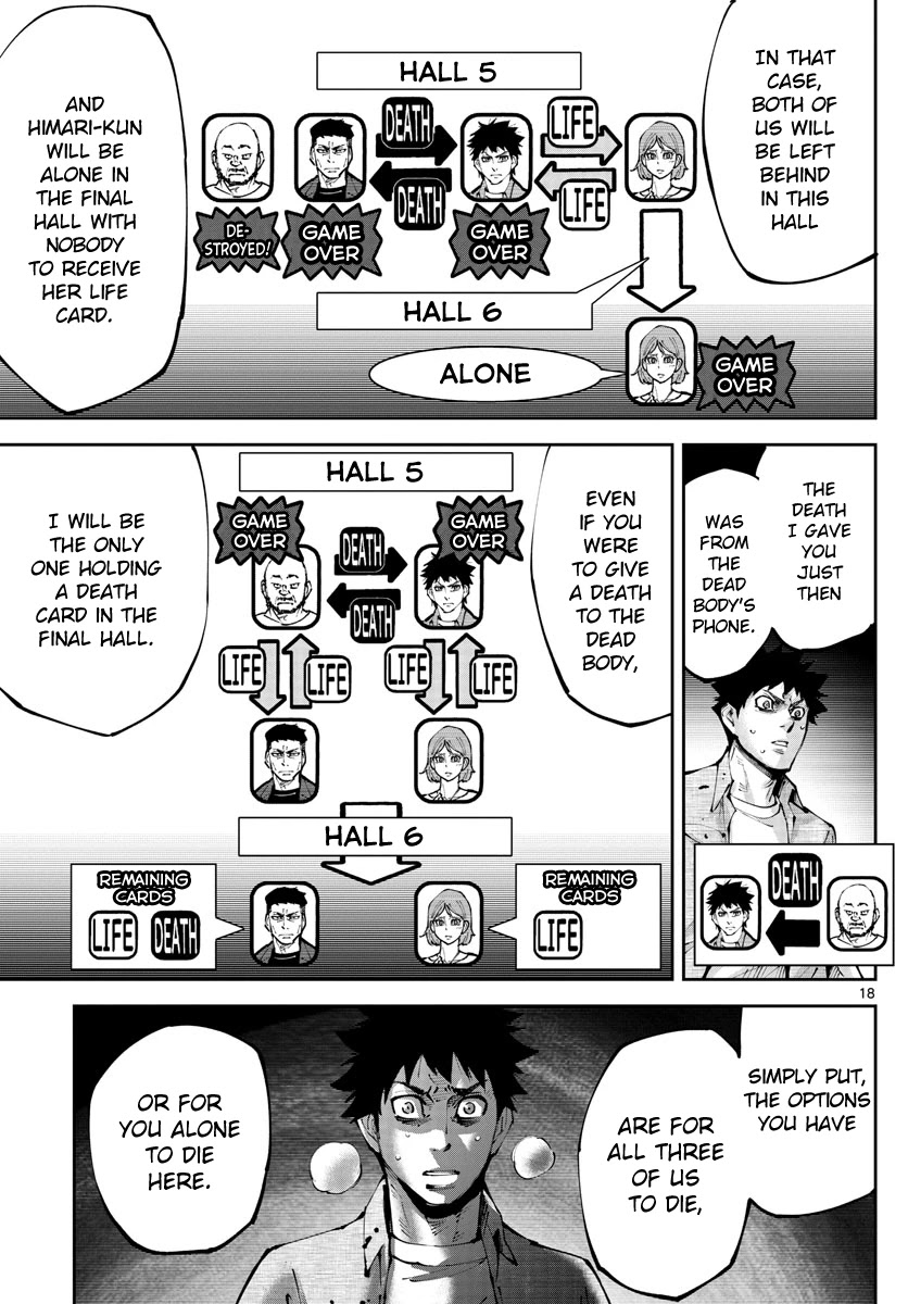 Alice in Borderland Retry Chapter 9 page 17 - Chapter 9: Nine of Hearts Part 9