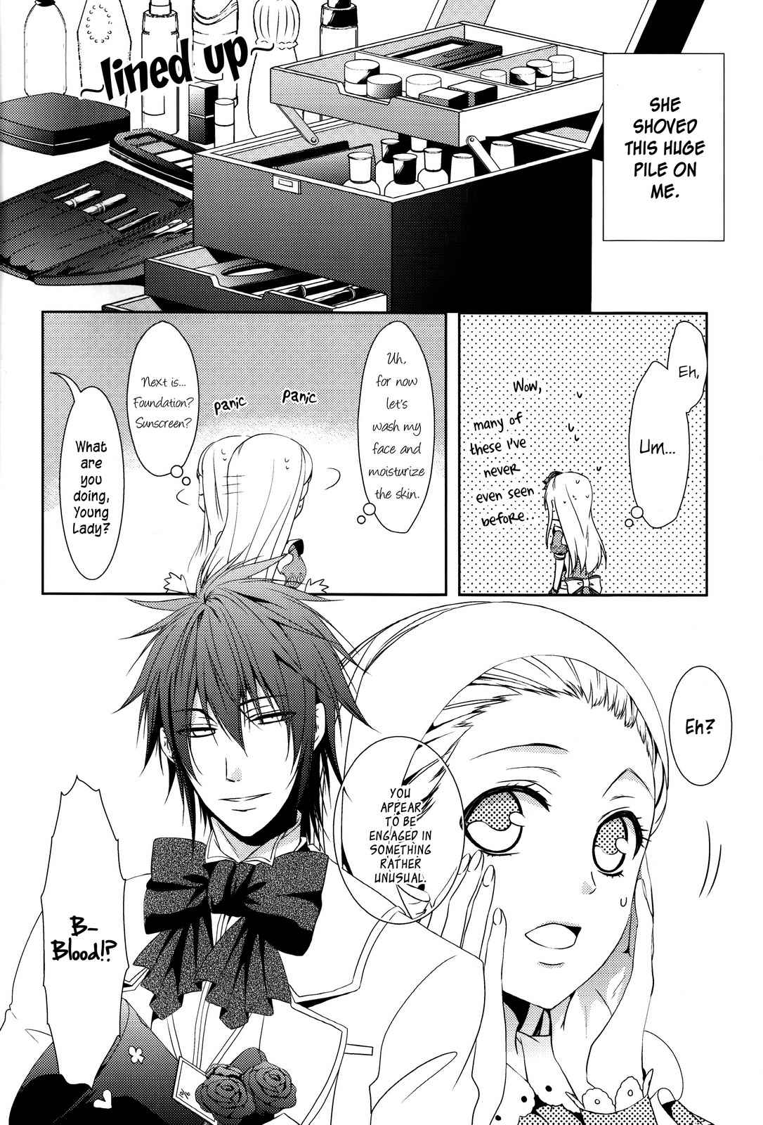 Alice in the Country of Diamonds ~Wonderful Wonder World~ Anthology Chapter 1 page 11 - Chapter 1: Blood