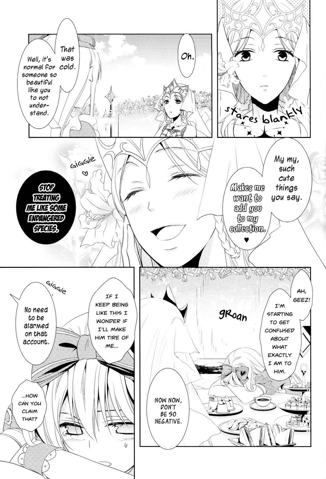 Alice in the Country of Diamonds ~Wonderful Wonder World~ Anthology Chapter 1 page 22 - Chapter 1: Blood