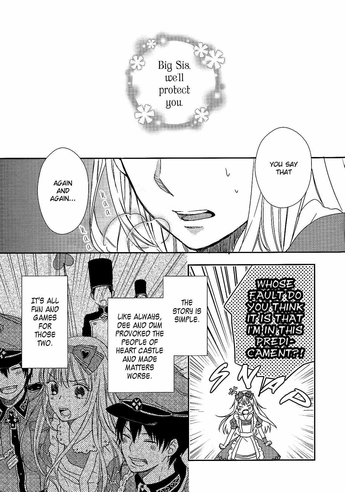Alice in the Country of Hearts Theatrical Anthology Chapter 4 page 4 - Chapter 4: Bloody Twins Story