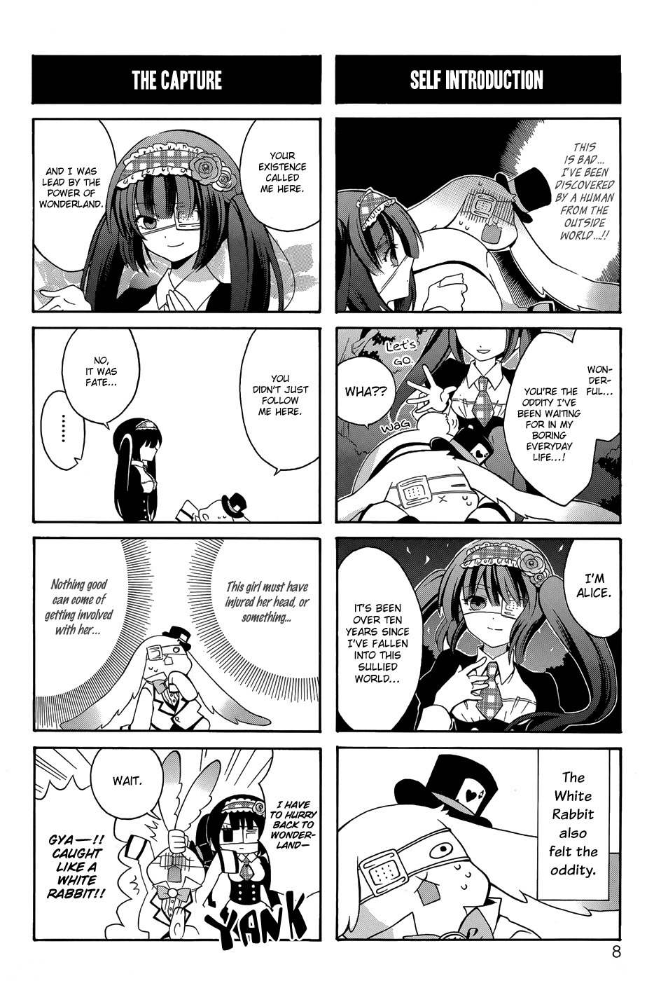 Alice in Wonderland (Anthology) Chapter 1 page 4 - Chapter 1: Second Year Middle School Girl, Alice