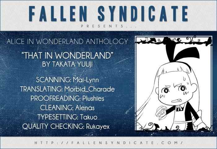 Alice in Wonderland (Anthology) Chapter 9 page 1 - Chapter 9: That in Wonderland