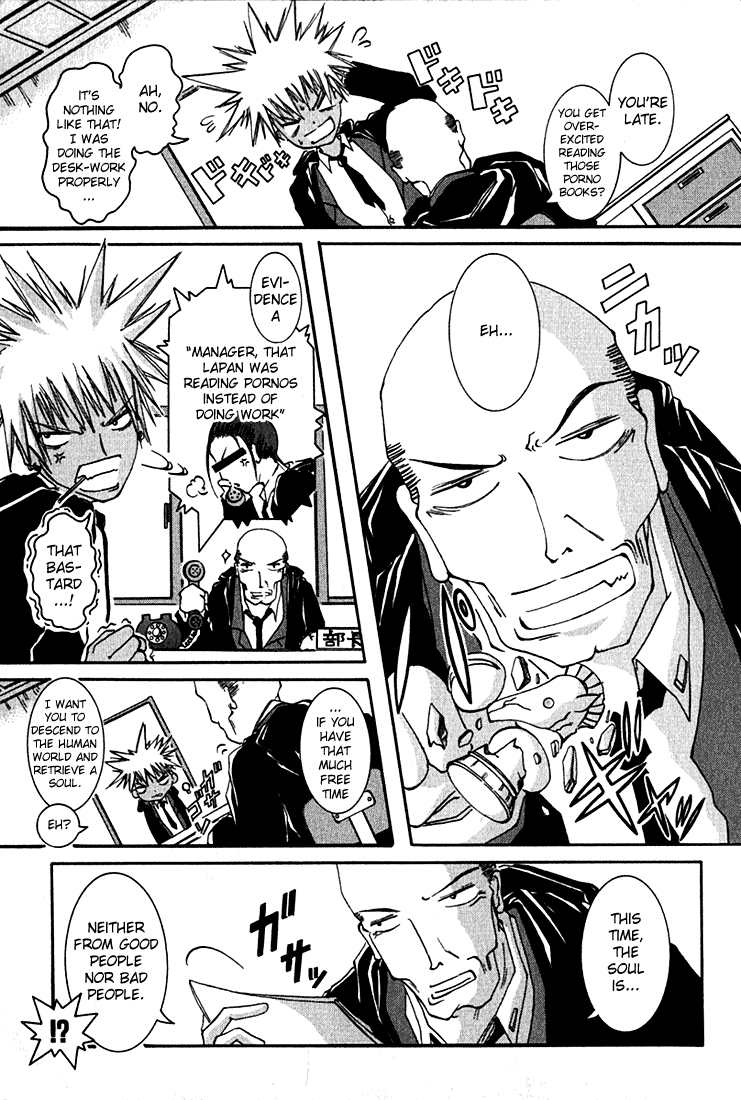 Alice on Deadlines Chapter 1.2 page 10 - Chapter 1 v2 : 1st Line - Alice and Shinigami