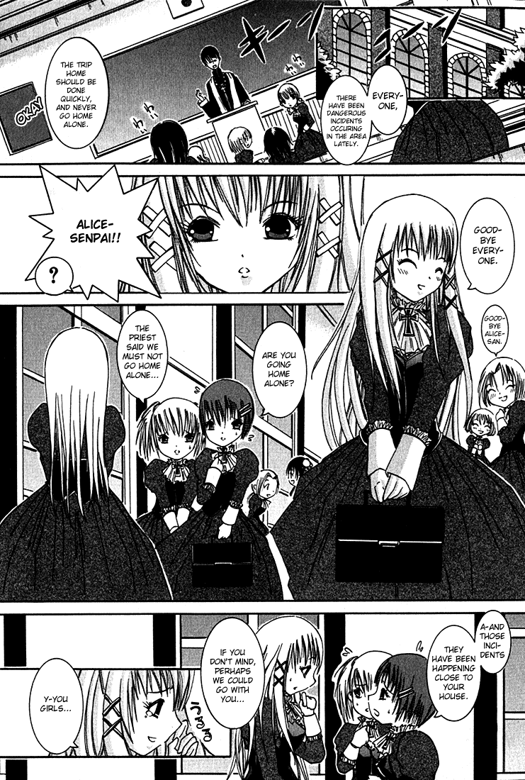Alice on Deadlines Chapter 1.2 page 13 - Chapter 1 v2 : 1st Line - Alice and Shinigami