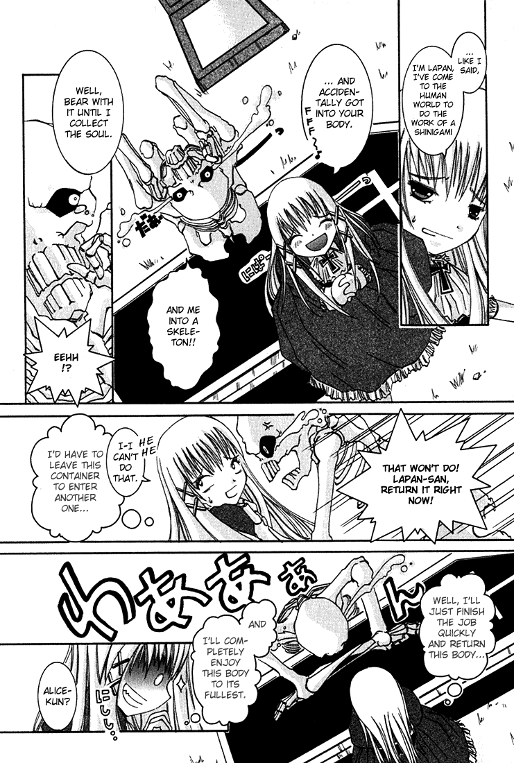 Alice on Deadlines Chapter 1.2 page 19 - Chapter 1 v2 : 1st Line - Alice and Shinigami