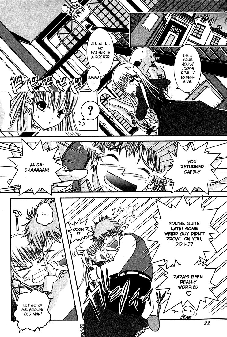 Alice on Deadlines Chapter 1.2 page 23 - Chapter 1 v2 : 1st Line - Alice and Shinigami