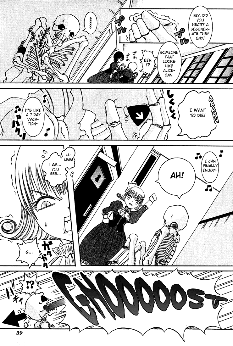Alice on Deadlines Chapter 1.2 page 40 - Chapter 1 v2 : 1st Line - Alice and Shinigami