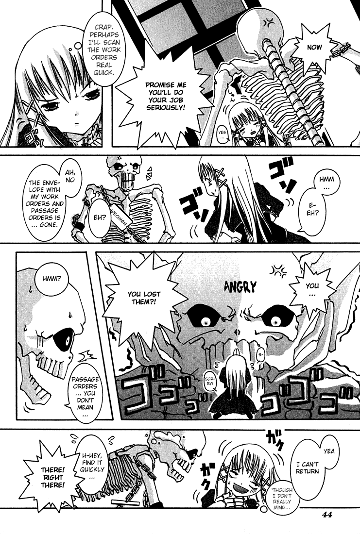 Alice on Deadlines Chapter 1.2 page 45 - Chapter 1 v2 : 1st Line - Alice and Shinigami