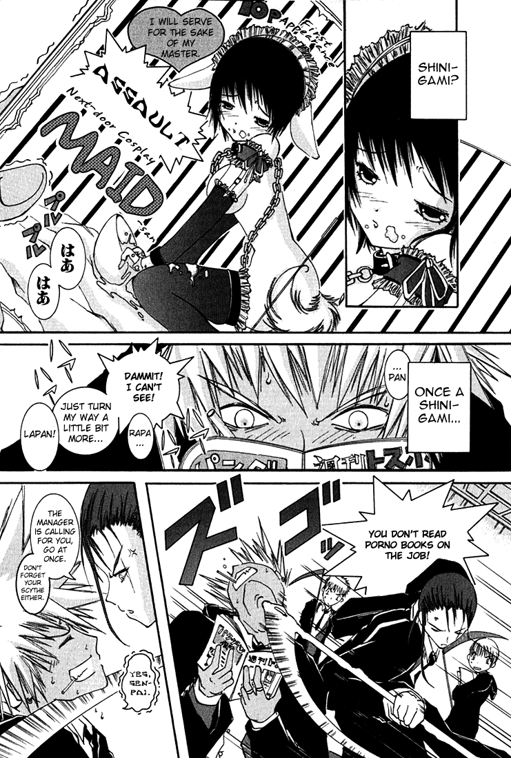 Alice on Deadlines Chapter 1.2 page 8 - Chapter 1 v2 : 1st Line - Alice and Shinigami