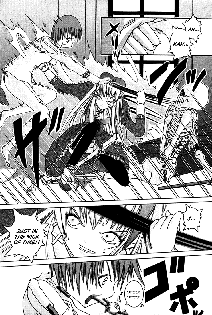 Alice on Deadlines Chapter 2.2 page 34 - Chapter 2 v2 : 2nd Line - Eyeball and Koneko-chan