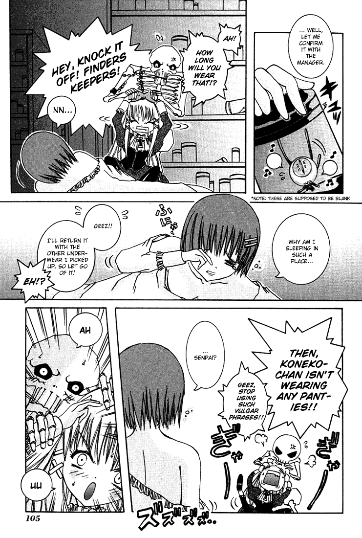 Alice on Deadlines Chapter 2.2 page 36 - Chapter 2 v2 : 2nd Line - Eyeball and Koneko-chan