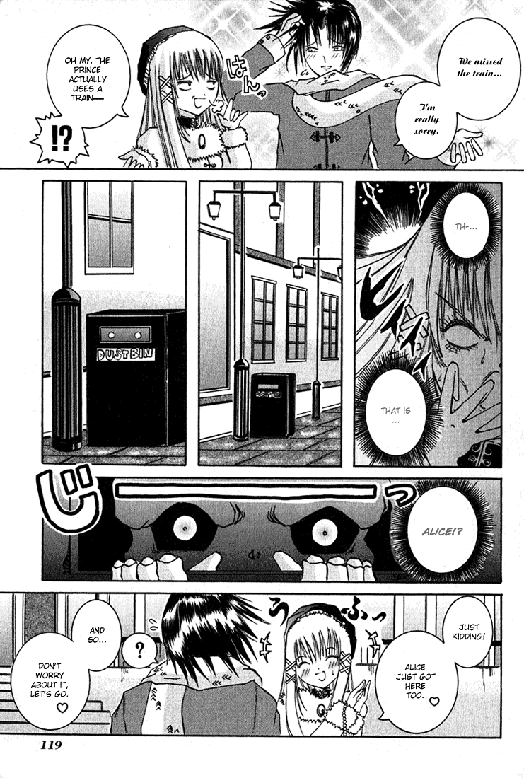 Alice on Deadlines Chapter 3.2 page 13 - Chapter 3 v2 : 3rd Line - Honey and Prince