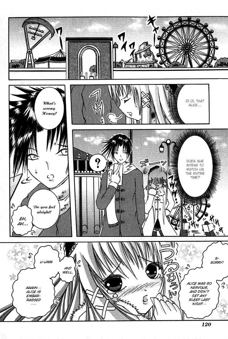 Alice on Deadlines Chapter 3.2 page 14 - Chapter 3 v2 : 3rd Line - Honey and Prince
