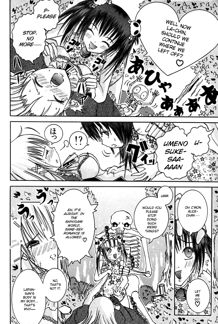 Alice on Deadlines Chapter 4.2 page 34 - Chapter 4 v2 : 4th Line - Ume and La-chin