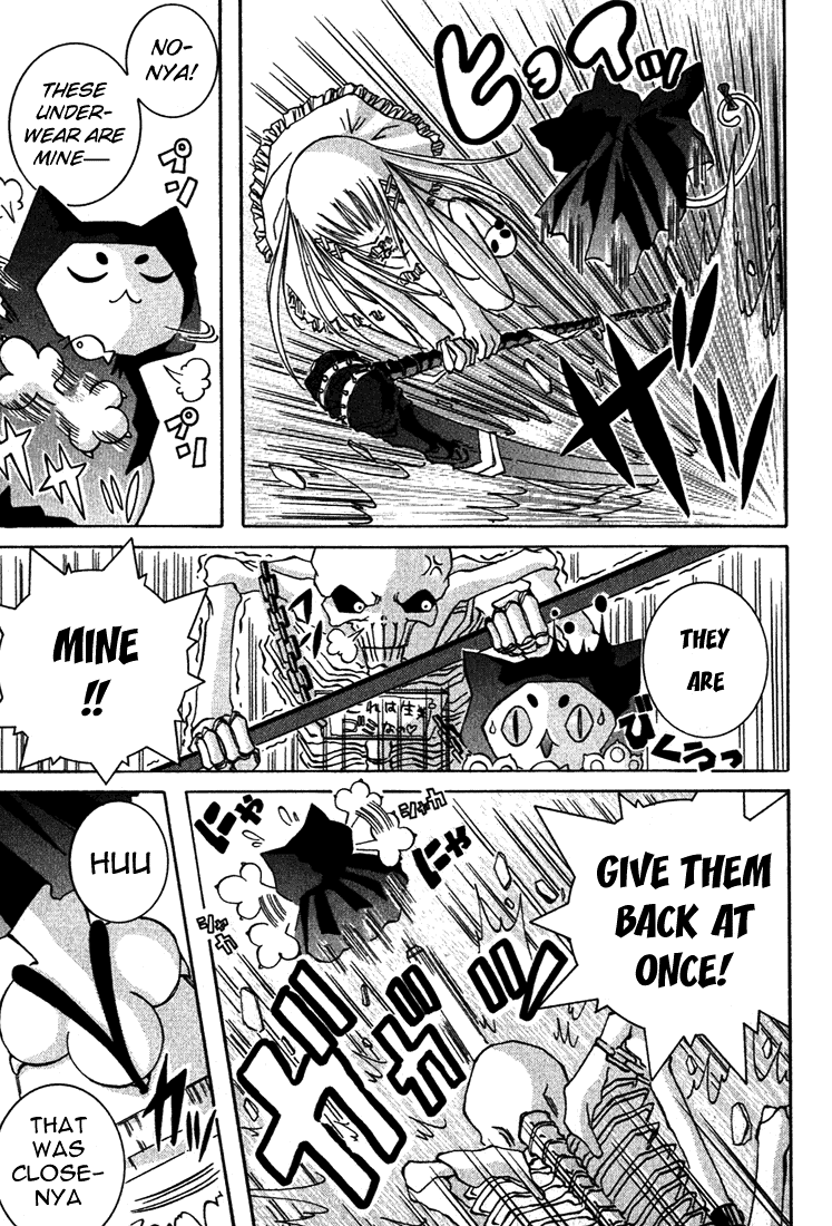 Alice on Deadlines Chapter 5.2 page 17 - Chapter 5 v2 : 5th Line - Thieving Cat and Black Butterfly