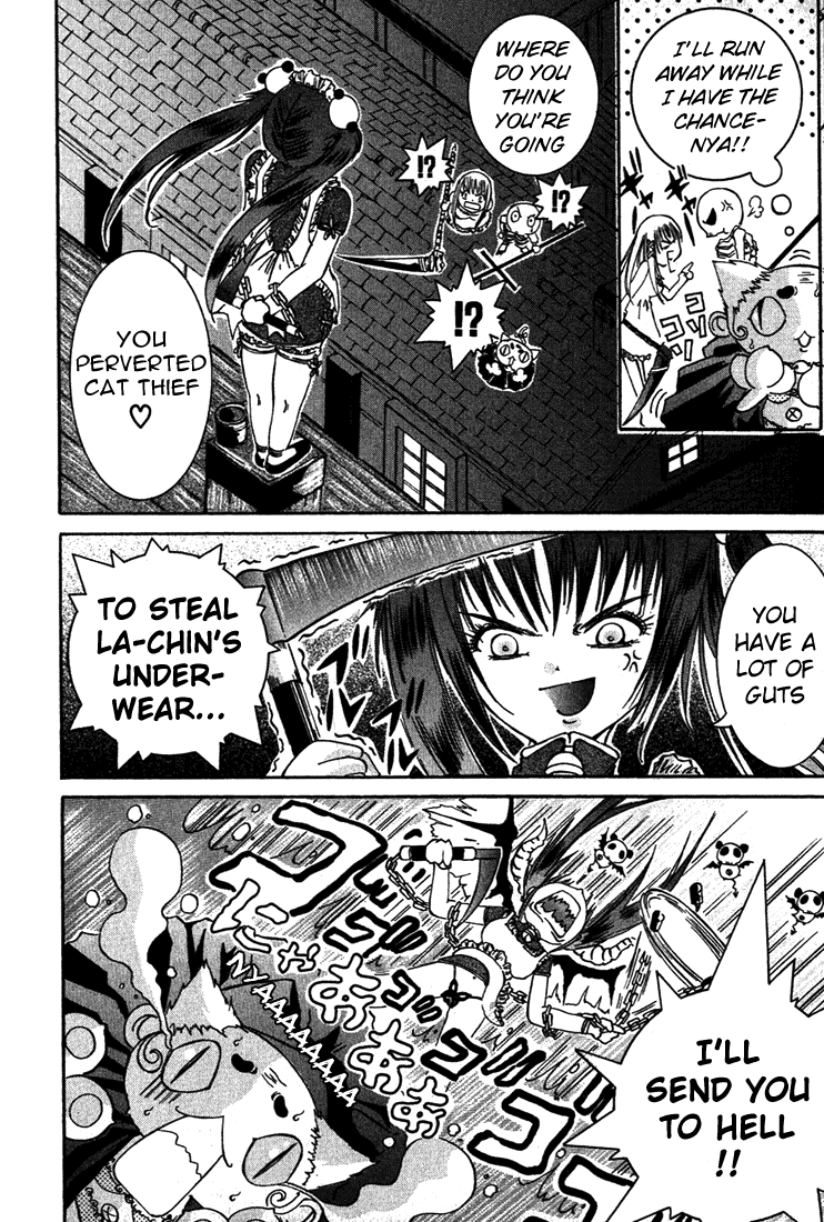 Alice on Deadlines Chapter 5.2 page 22 - Chapter 5 v2 : 5th Line - Thieving Cat and Black Butterfly