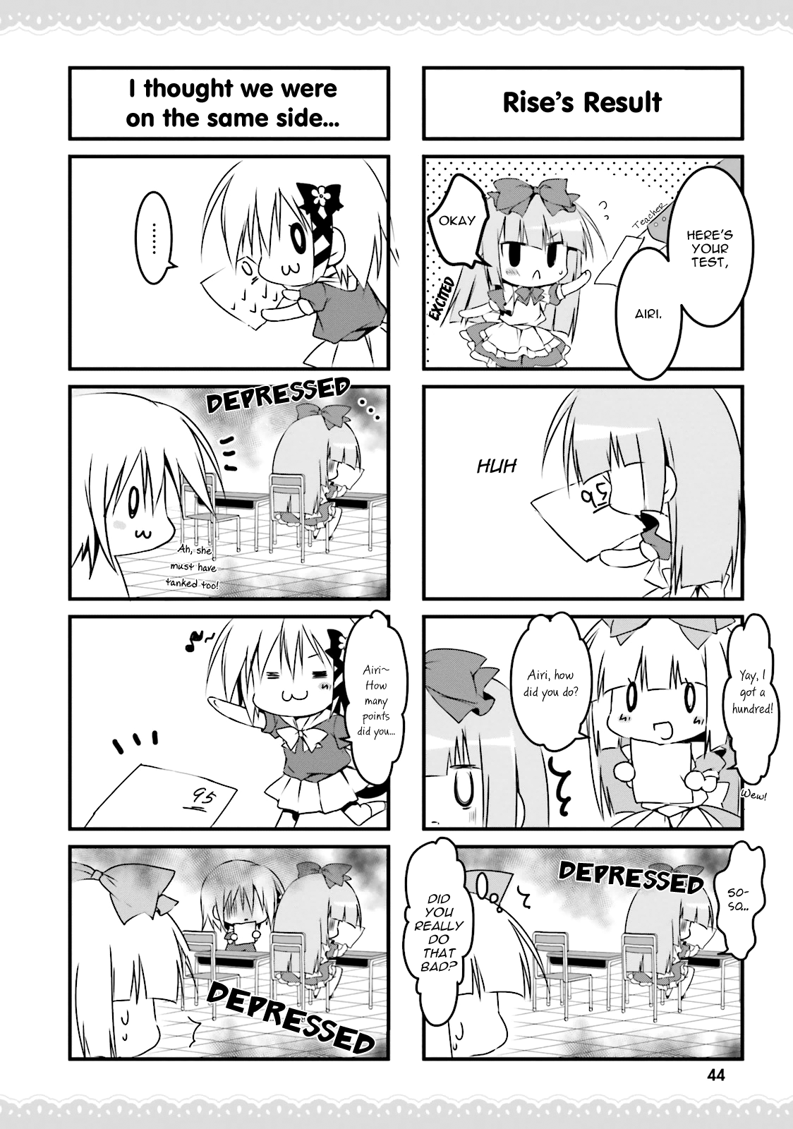 Alice or Alice - Siscon Nii-san to Futago no Imouto Chapter 16 page 2 - Chapter 16: Everyone's Test Results