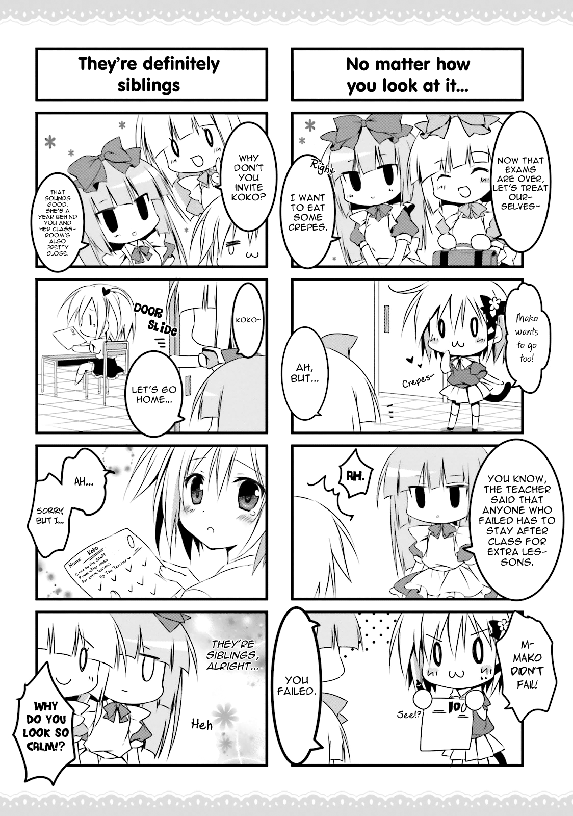 Alice or Alice - Siscon Nii-san to Futago no Imouto Chapter 16 page 3 - Chapter 16: Everyone's Test Results
