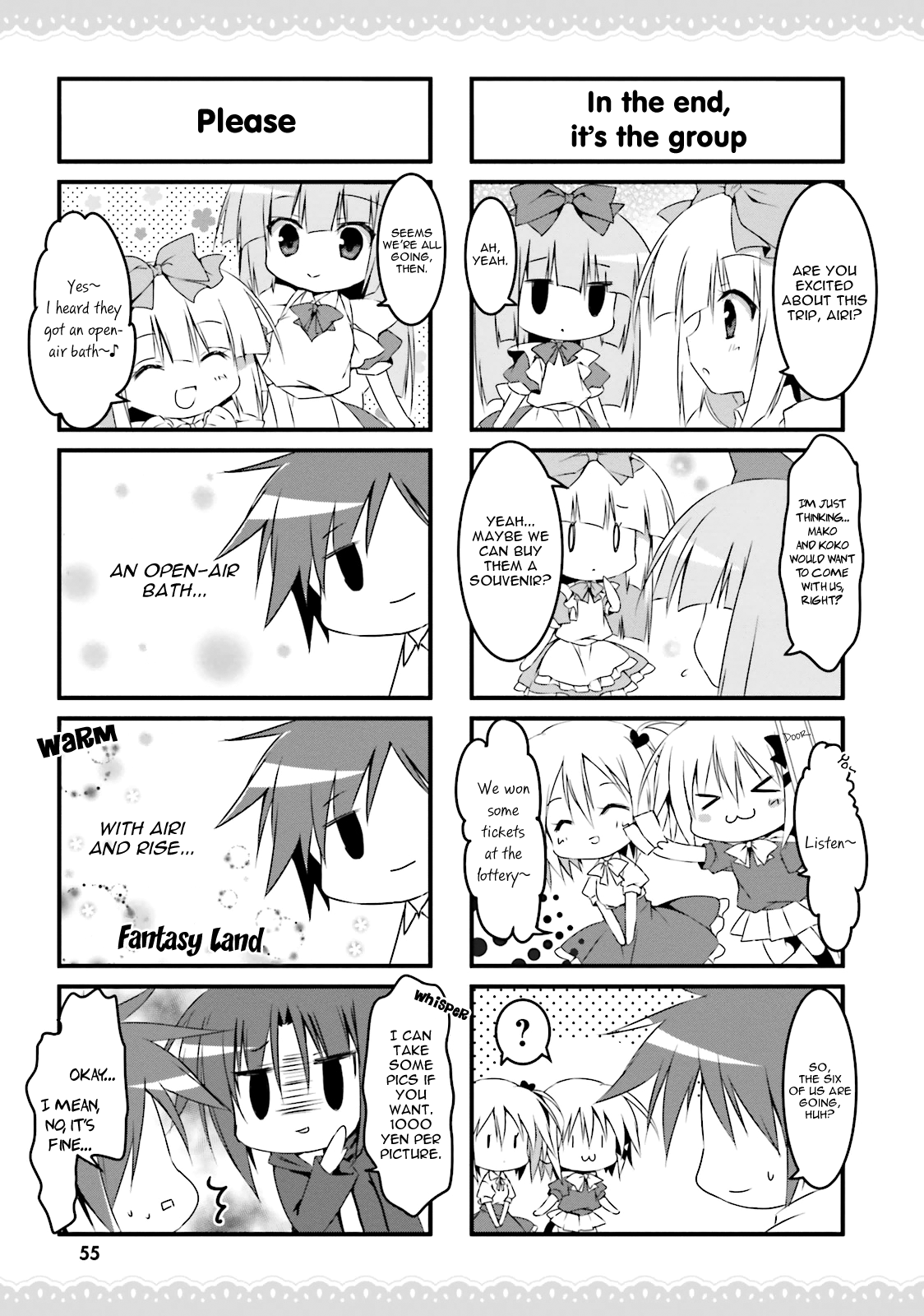 Alice or Alice - Siscon Nii-san to Futago no Imouto Chapter 17 page 5 - Chapter 17: Going to a hot spring with everyone!?