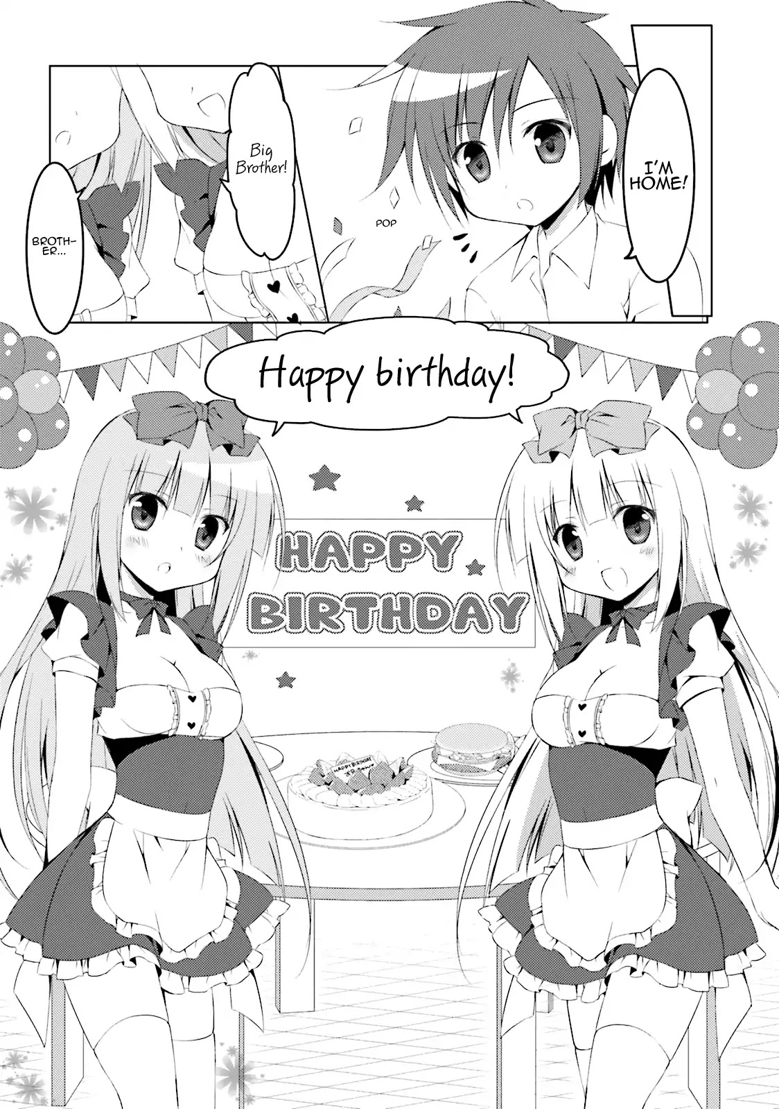 Alice or Alice - Siscon Nii-san to Futago no Imouto Chapter 29 page 7 - Chapter 29: A Surprise Party for Big Brother ☆