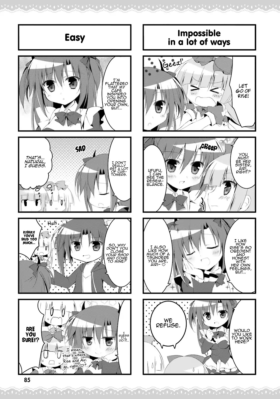 Alice or Alice - Siscon Nii-san to Futago no Imouto Chapter 32 page 5 - Chapter 32: The food at the House of Darkness is dangerous!?