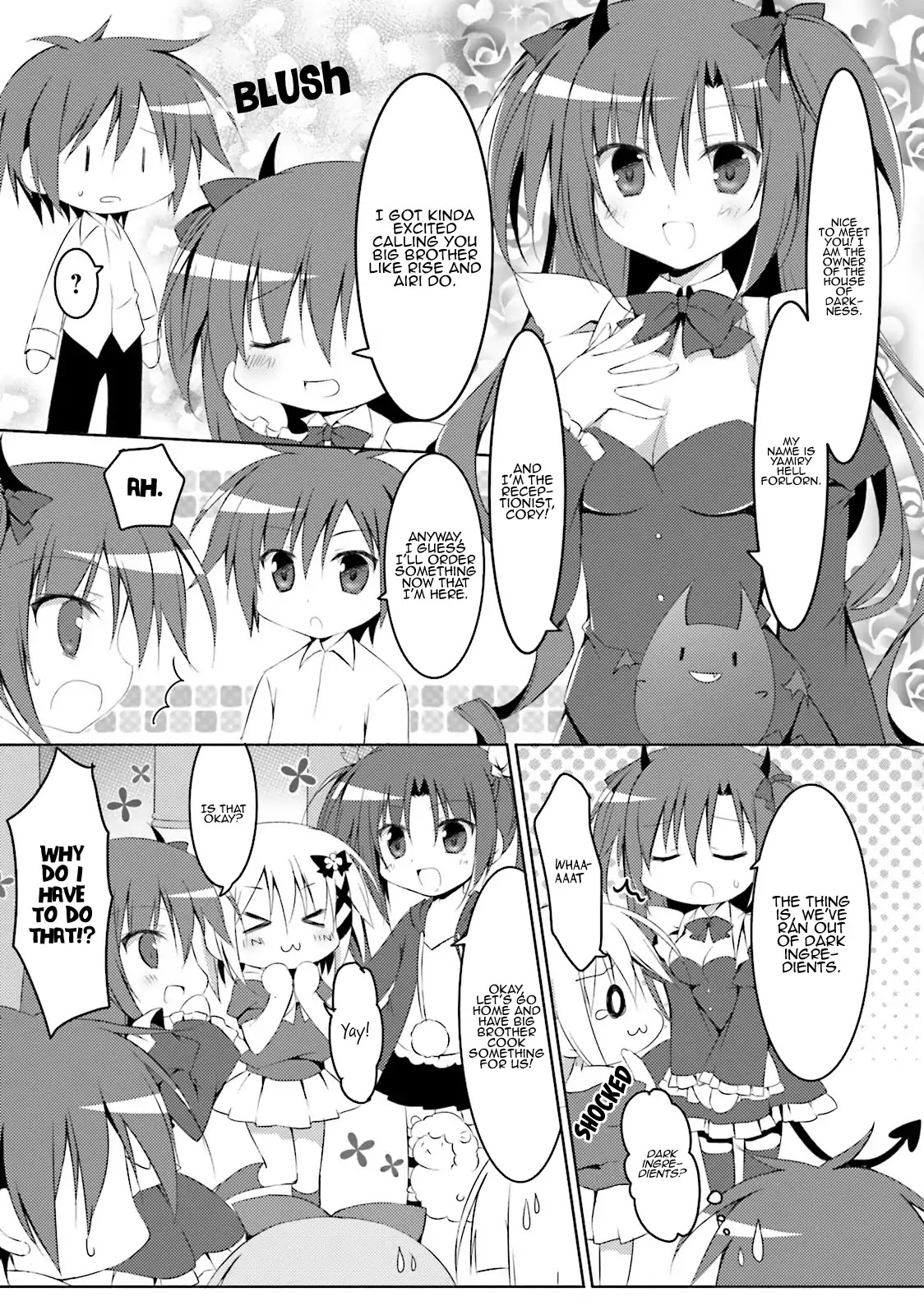 Alice or Alice - Siscon Nii-san to Futago no Imouto Chapter 32 page 7 - Chapter 32: The food at the House of Darkness is dangerous!?