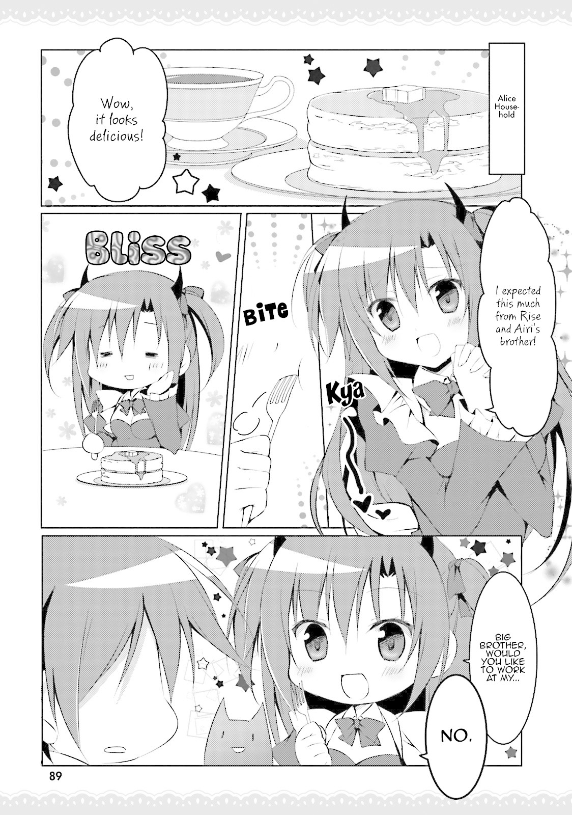 Alice or Alice - Siscon Nii-san to Futago no Imouto Chapter 33 page 1 - Chapter 33: A lively tea party at the Alice household