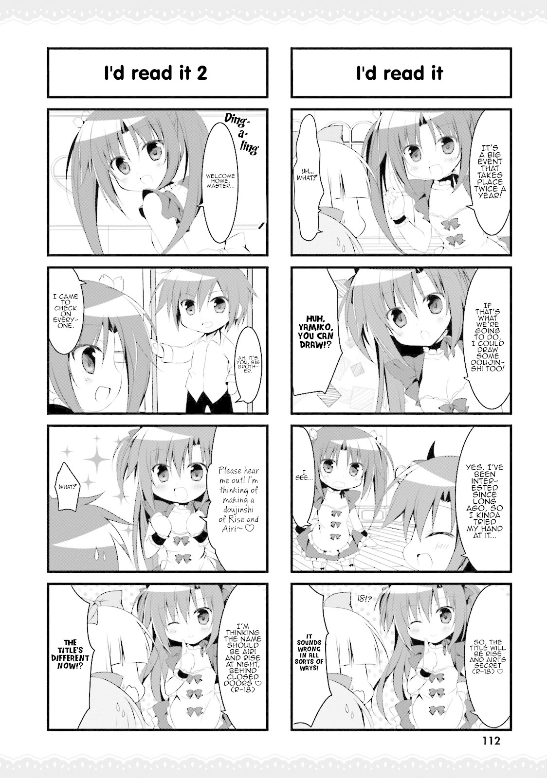 Alice or Alice - Siscon Nii-san to Futago no Imouto Chapter 35 page 6 - Chapter 35: Yamiry, working hard at kisakissa!?