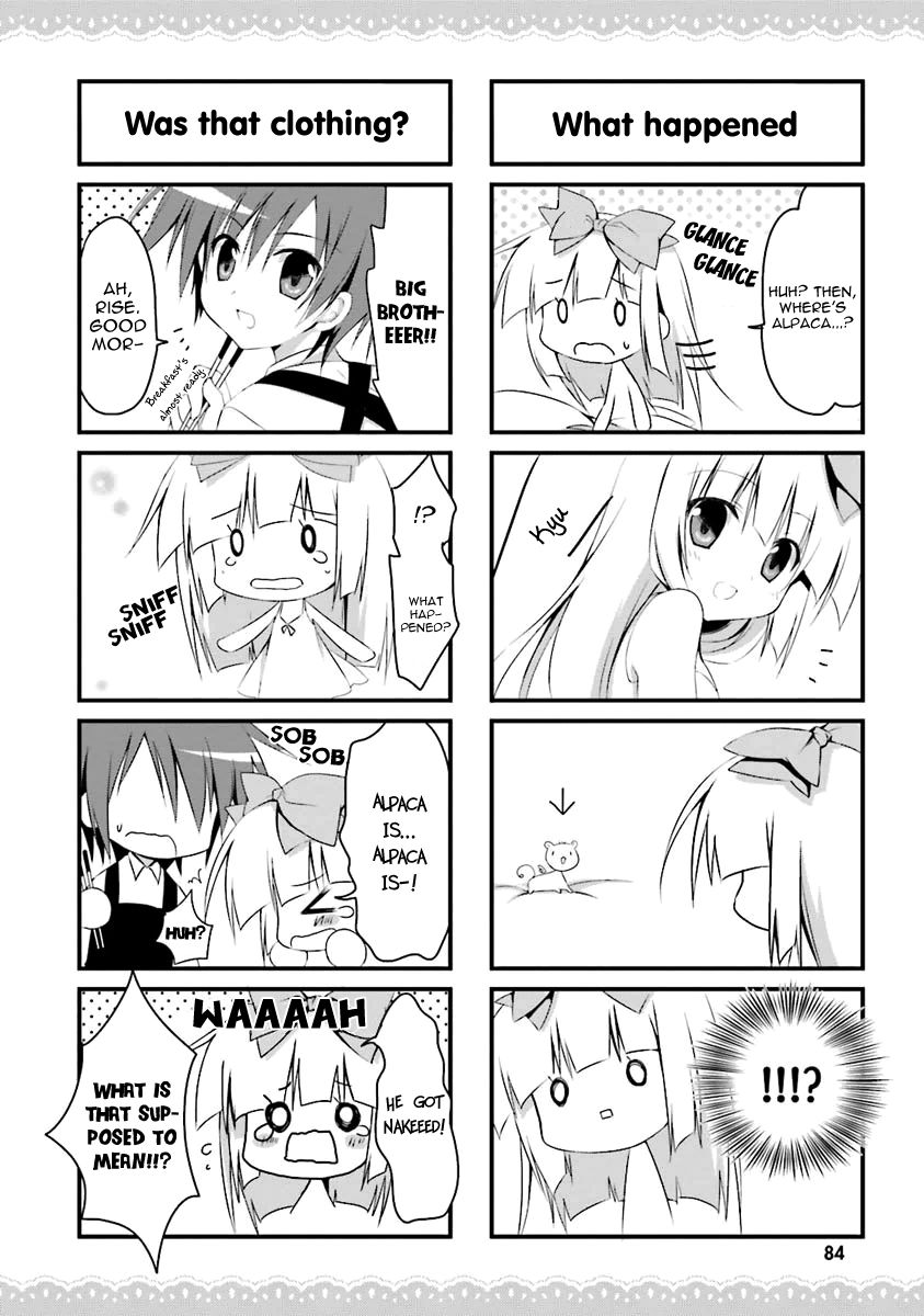 Alice or Alice - Siscon Nii-san to Futago no Imouto Chapter 7 page 2 - Chapter 7 : Alpaca's Big Makeover!?