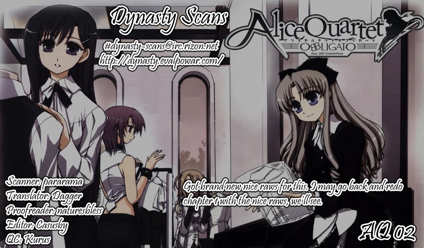 Alice Quartet Obbligato Chapter 2 page 18 - Chapter 2: stringendo