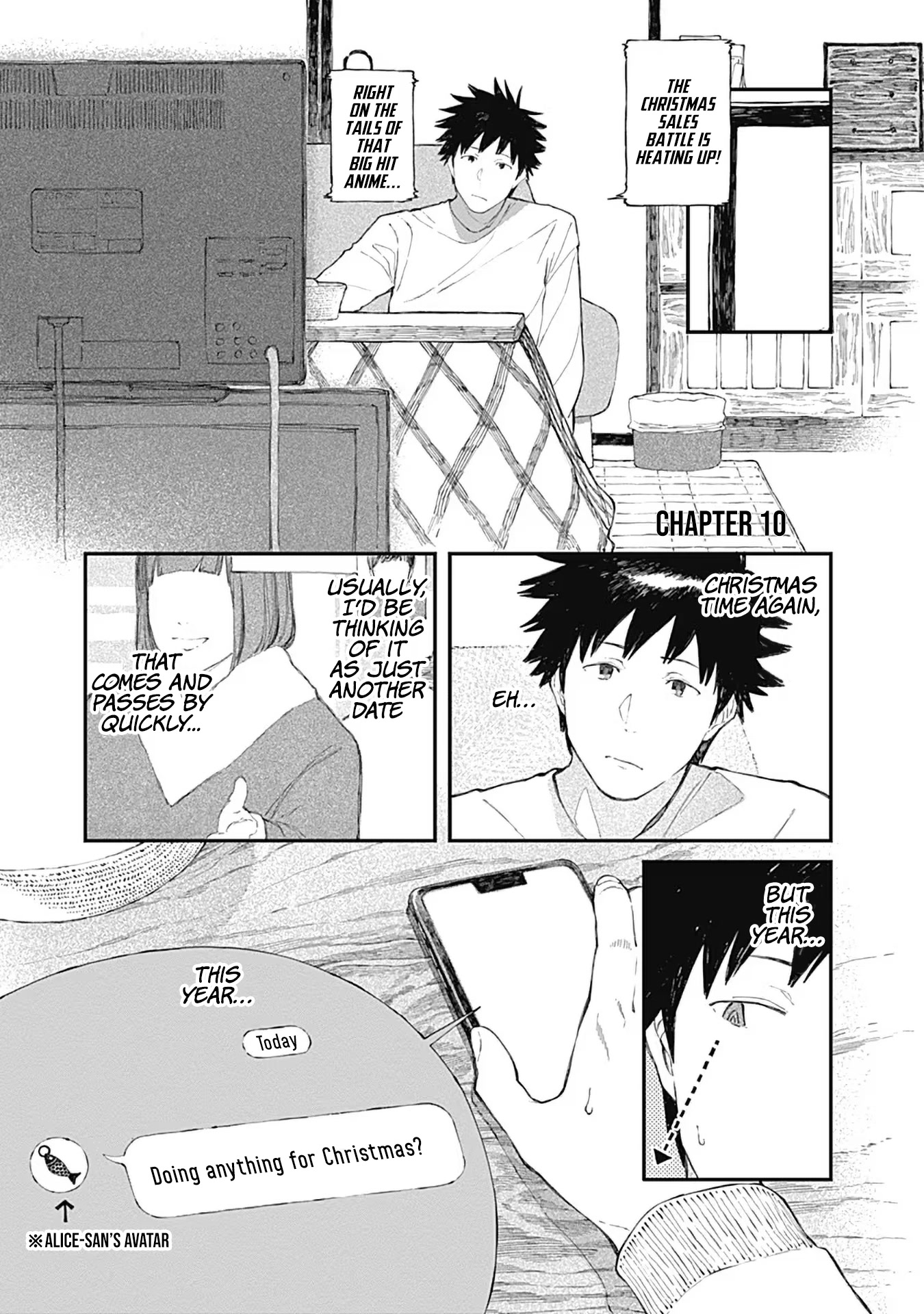 Alice-san Chi no Iroribata Chapter 10 page 1 - Chapter 10: Iroribata and Christmas