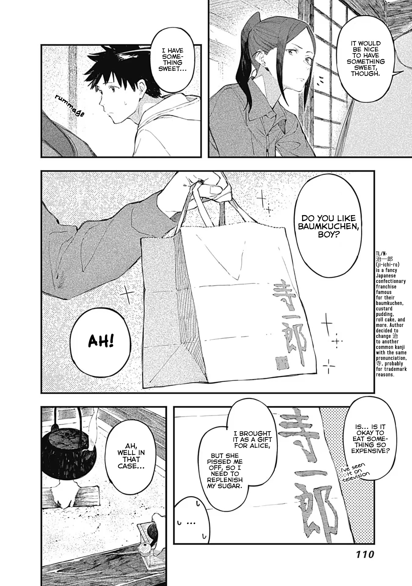 Alice-san Chi no Iroribata Chapter 12 page 10 - Chapter 12: Mentor and Baumkuchen