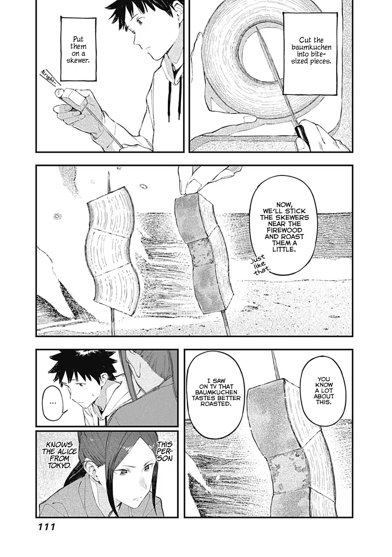 Alice-san Chi no Iroribata Chapter 12 page 11 - Chapter 12: Mentor and Baumkuchen