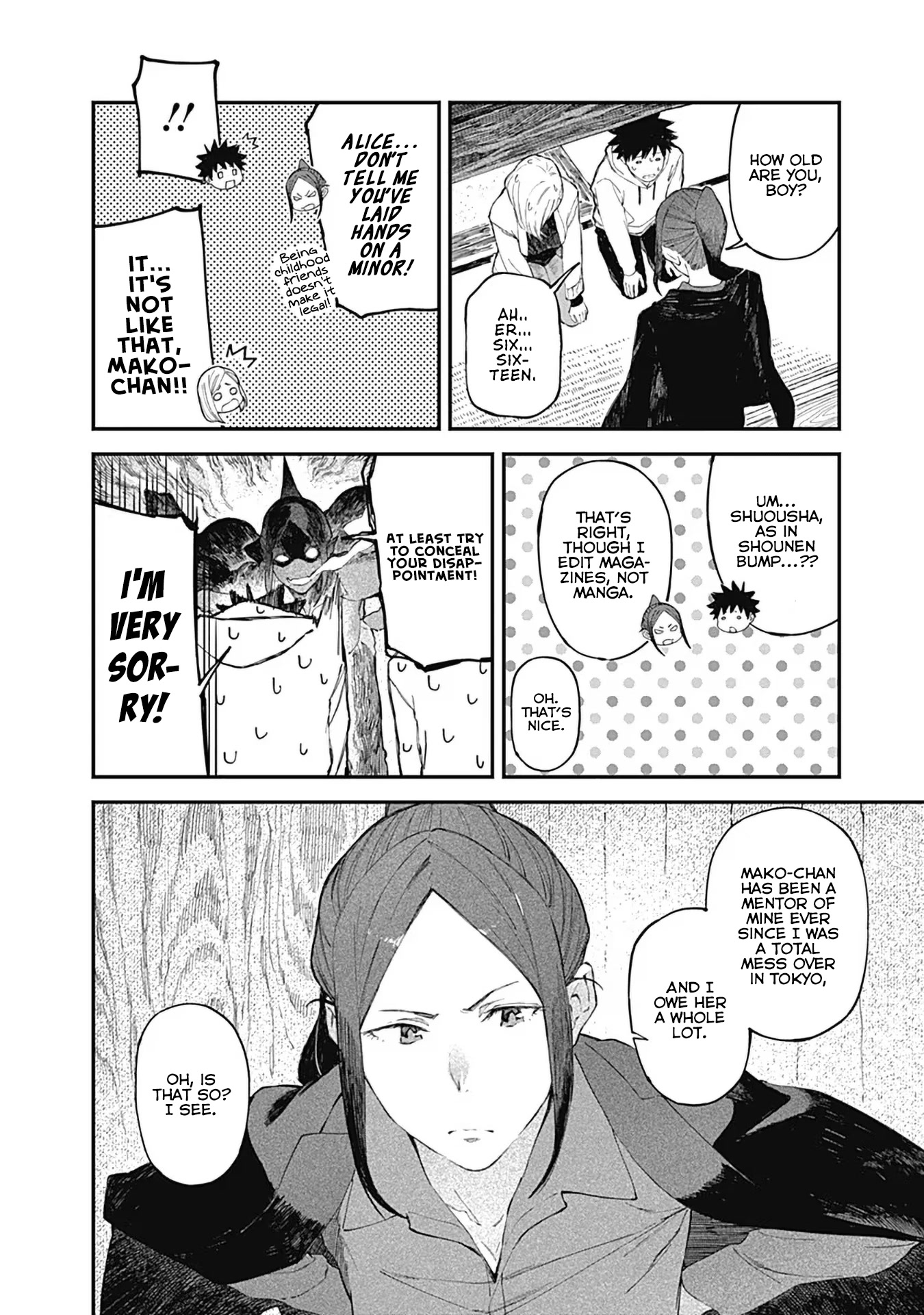 Alice-san Chi no Iroribata Chapter 12 page 6 - Chapter 12: Mentor and Baumkuchen