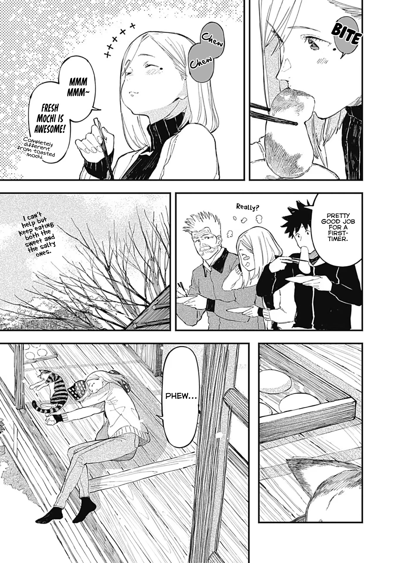 Alice-san Chi no Iroribata Chapter 14 page 12 - Chapter 14: Mochi Pounding and Reservation